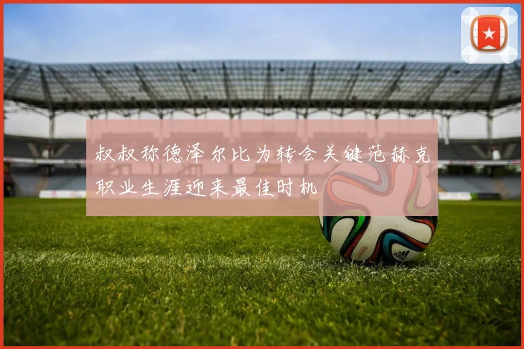 叔叔称德泽尔比为转会关键范赫克职业生涯迎来最佳时机
